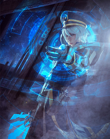 LALA二世王者荣耀COS★诸葛亮★星航指挥官