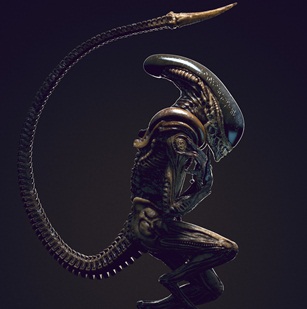 异形3d艺术作品