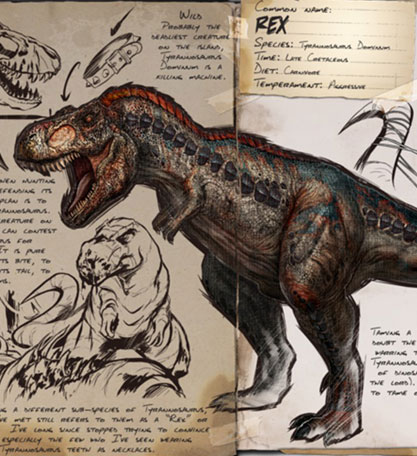 《方舟：适者生存（ARK: Survival Of The Fittest）》原画