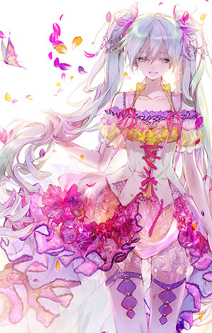 画师月岡月穂插画作品欣赏