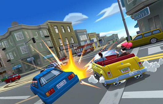 世嘉《疯狂出租车：城市飞奔 》年底登陆移动平台