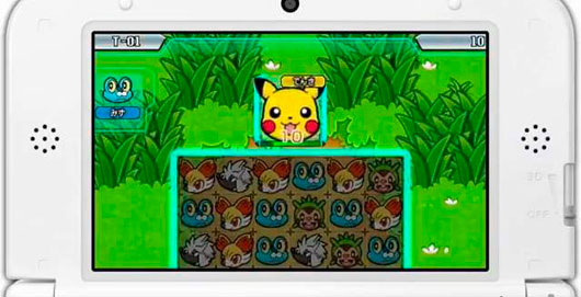 3DS下载游戏排行榜：口袋妖怪战斗方块 榜首