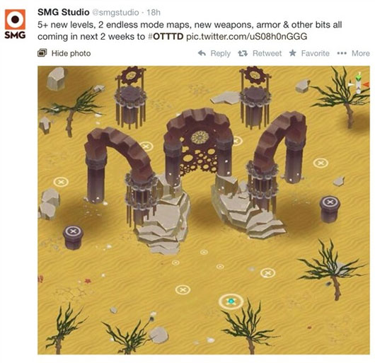 《OTTTD 最强塔防》将迎来重大更新
