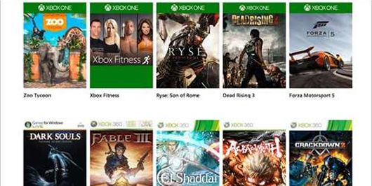 XBOX官方网站更新 追加查看XBOX One成就功能