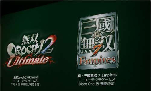 《真三国无双7：帝国》确认登陆XBOX One平台