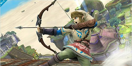 《任天堂大乱斗》林克身着天空之剑灰绿衣登场