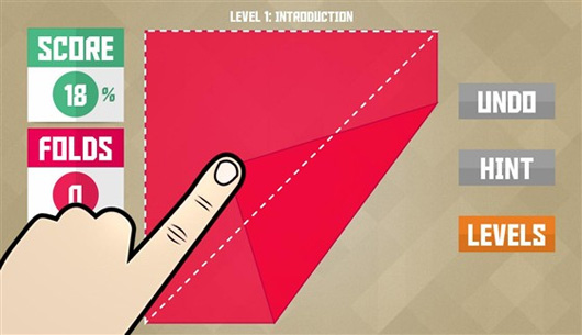 休闲游戏《智慧折纸》今日上架