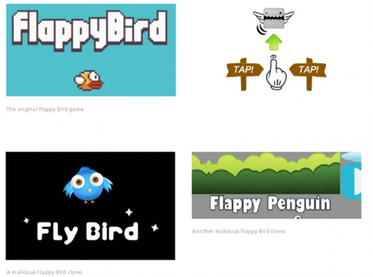 《Flappy Bird》克隆版应用携带恶意程序