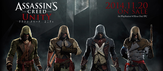 《刺客信条：大革命》日版官网开放 11月发售