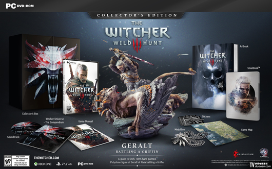 《巫师3》2015年2月24日发售 典藏版内容公布
