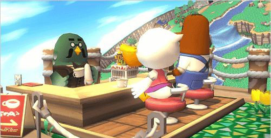 《任天堂大乱斗3DS/WiiU》动物之森咖啡店登场