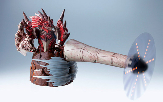 再现龙击炮 《怪物猎人》USB桌上风扇发售