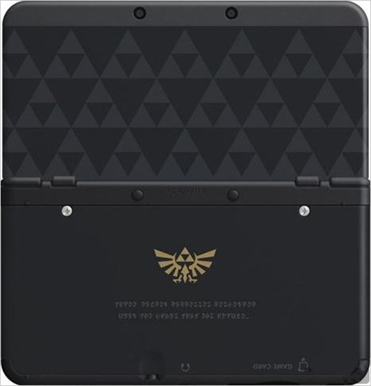 新3DS推出塞尔达三角力量主题外壳 4月售