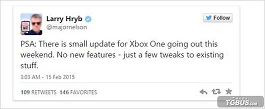 微软将放出XBOX ONE小更新 调整系统稳定性