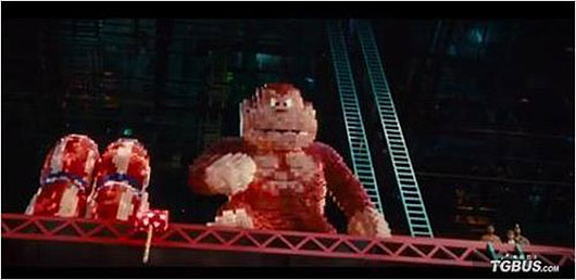经典街机游戏主题电影《Pixels》首只预告片