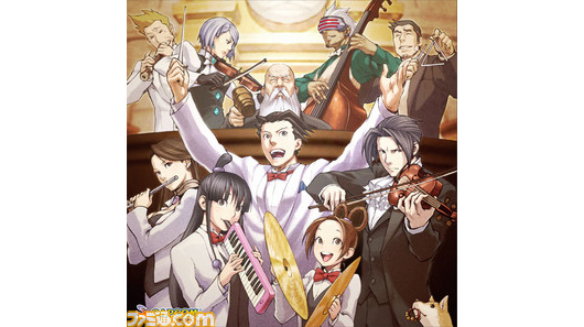 逆转裁判管弦乐专辑3月18日发售 售价3000日元