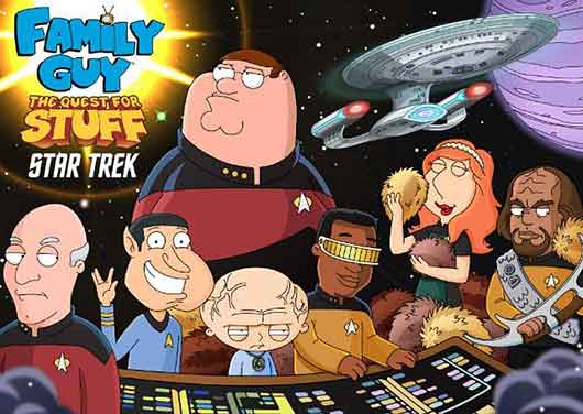 动漫改编《恶搞之家》更新"星际迷航"主题