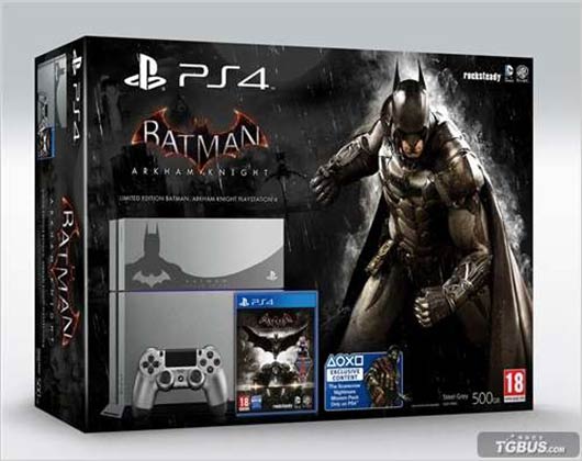 《蝙蝠侠：阿甘骑士》限定版PS4主机正式公开