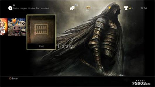 《黑暗之魂2：原罪之贤者》PS4主题登陆日服