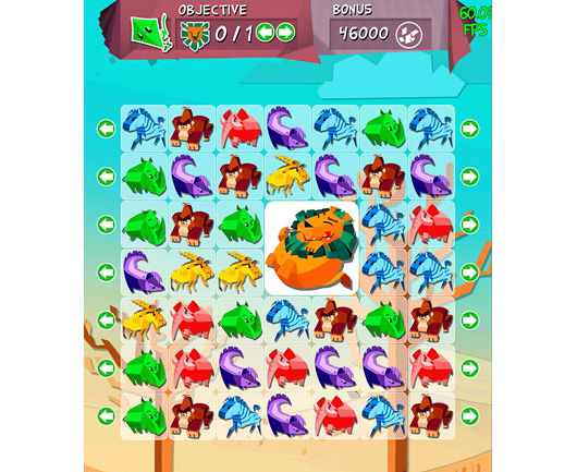 非洲草原的折纸术 Parigami《动物商店》展现动物三消魅力