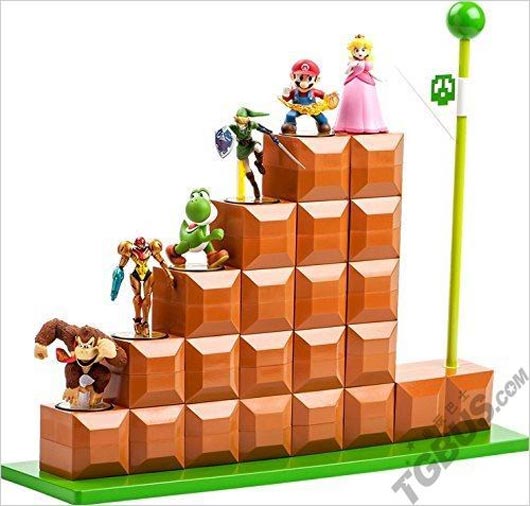 怀旧风格amiibo展示台开放预订 将于8月发售