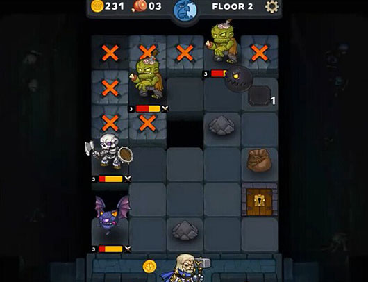 扫雷式迷宫 RPG新游《步步杀机：破碎之地》