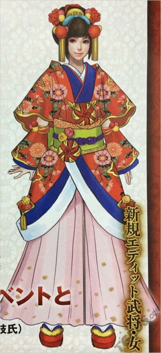 《战国无双4 帝国》公开 百名姬武将可娶回家